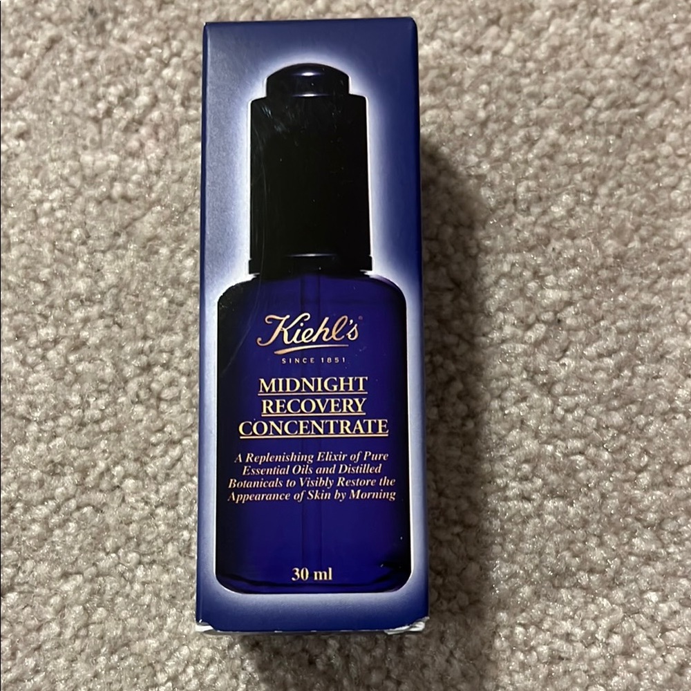 Kiehl's Midnight Recovery Concentrate Serum 30ml New in box! Free gifts GWP